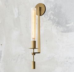 Candle Shape Vintage Single Sconce