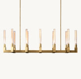 Clean Lines Linear Chandelier 55'' 67''