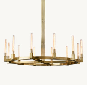 Clean Lines Round Chandelier 36'' 60'' 72''