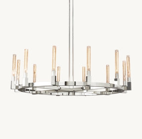 Clean Lines Round Chandelier 36'' 60'' 72''