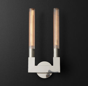 Candle Shape Double Wall Sconce