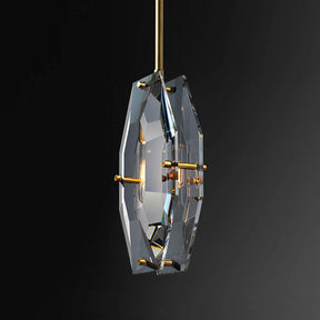 Carlos Multi-faceted Crystal Pendant Light