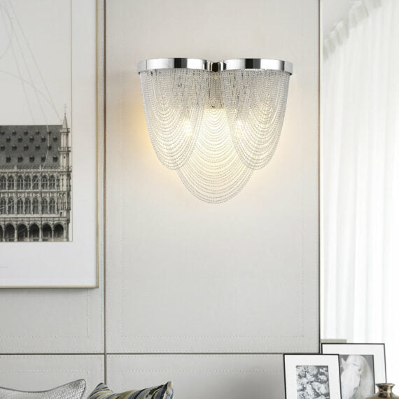 Tassels Chain Tassel Wall Sconce