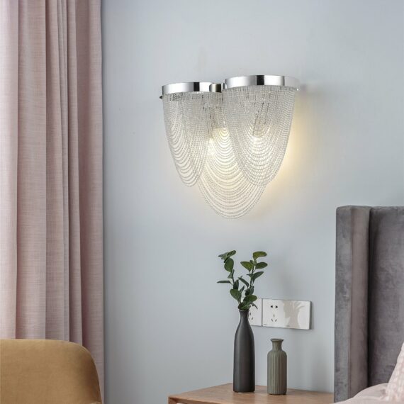 Tassels Chain Tassel Wall Sconce