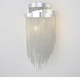 Modern Chain Tassel
 3 Lights Stacking Wall Sconce