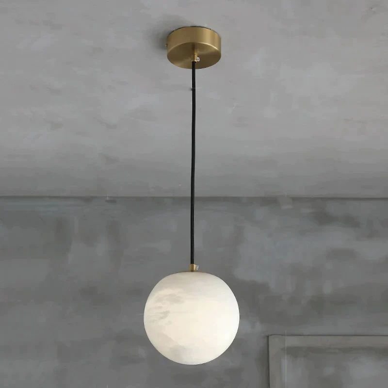 Opulent Alabaster Pendant Light