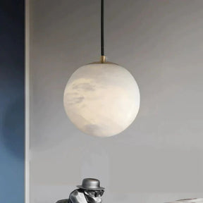 Opulent Alabaster Pendant Light