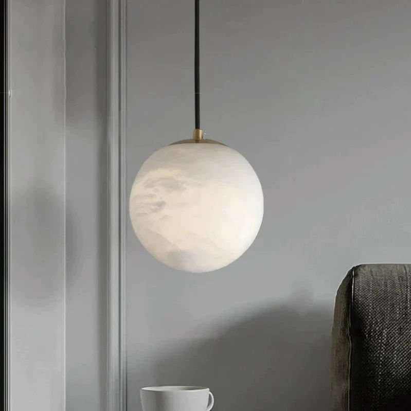 Opulent Alabaster Pendant Light