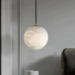 Opulent Alabaster Pendant Light