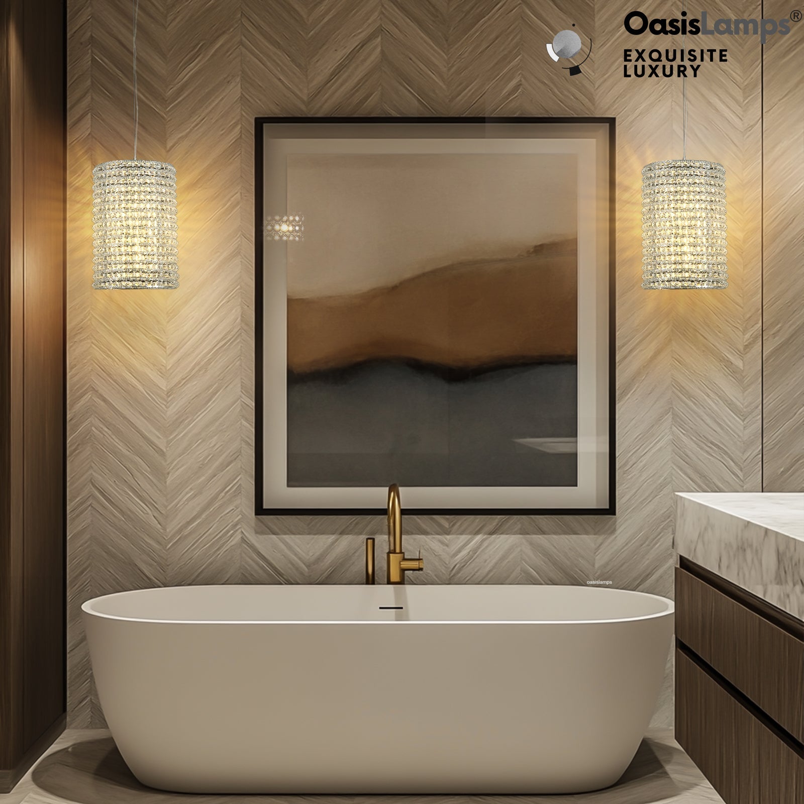 Stellar Beads Pendant Lights Smoke Clear 12"#Color_clear