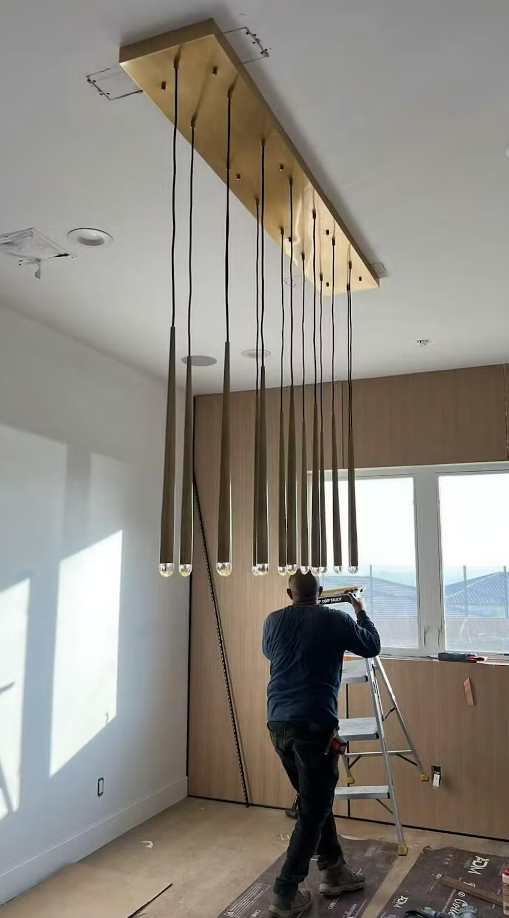 Aquiania Linear Chandelier 60'' 72''