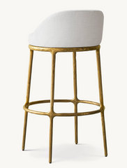 Customize -THADDEUS FABRIC SWIVEL COUNTER STOOL 24''H