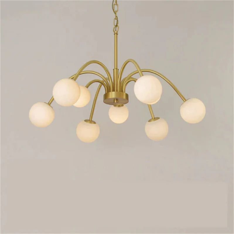 Opulent Alabaster Chandelier Light