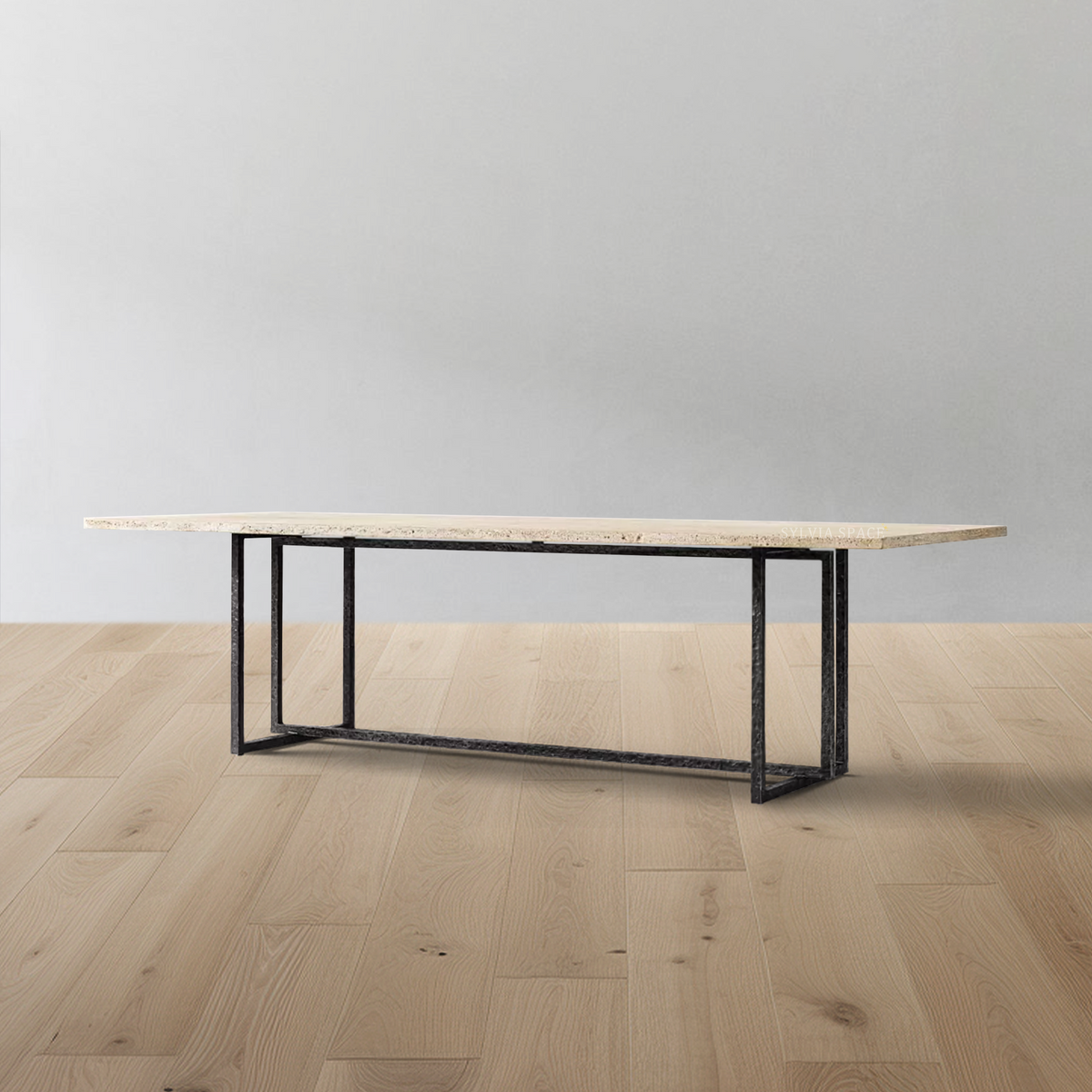 Salvador Stone Rectangular Dining Table