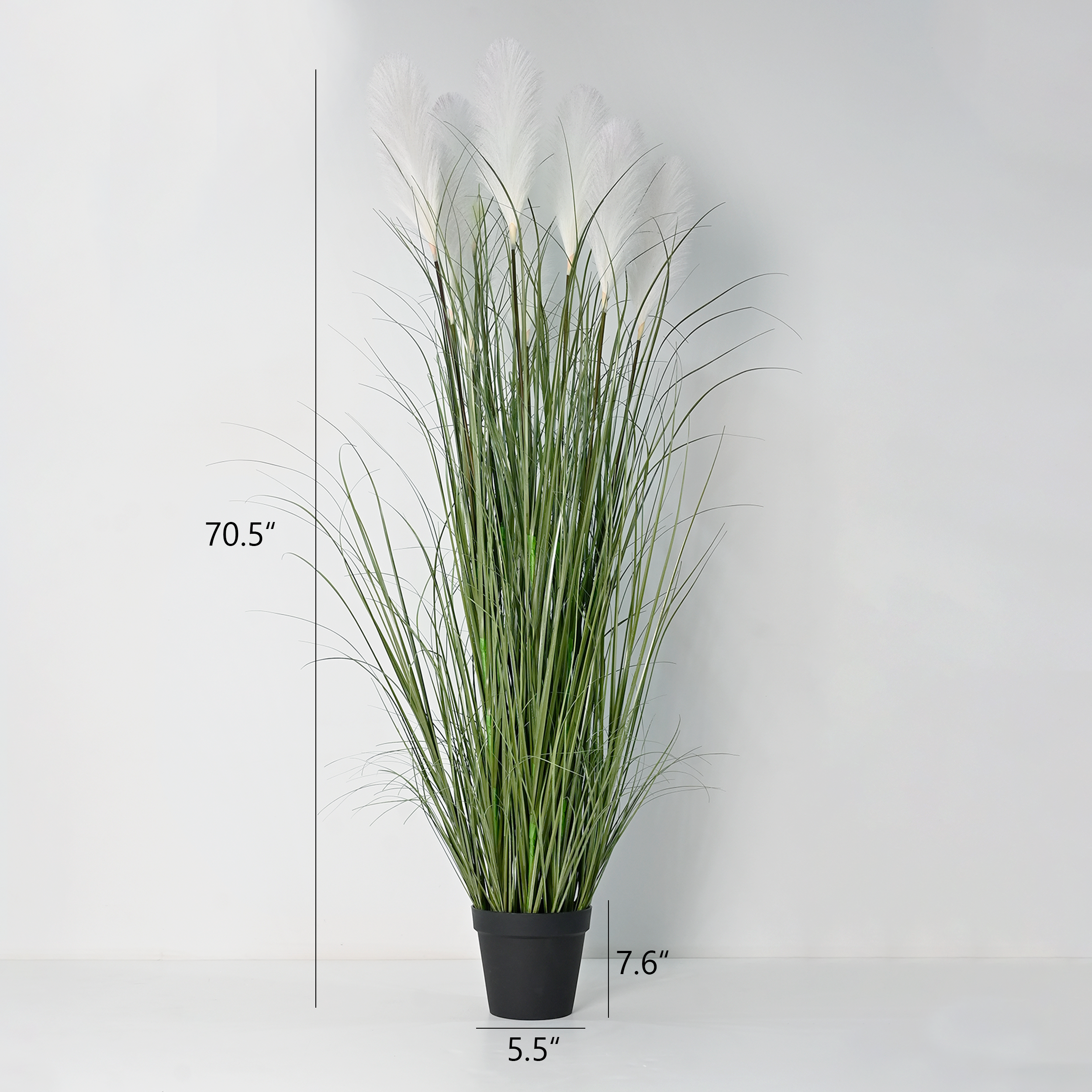 Artificial Reed Potted Plants