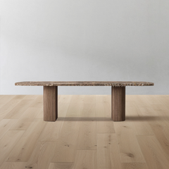 Mulholland Stone Rectangular Dining Table