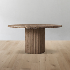 Mulholland Stone Round Dining Table