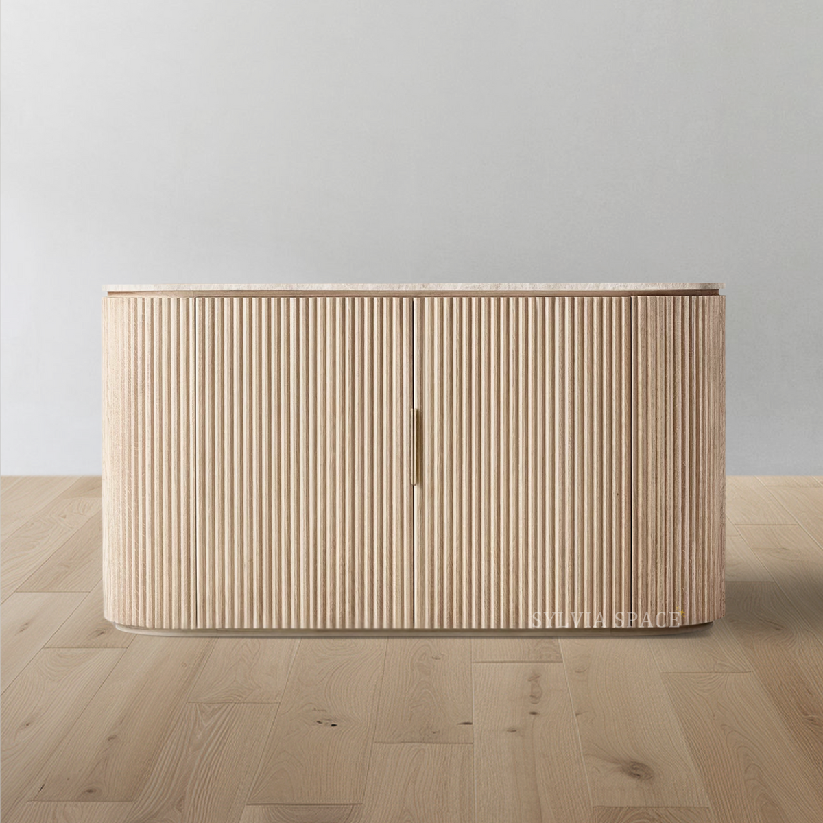 Byron Emperador Double-Door Sideboard