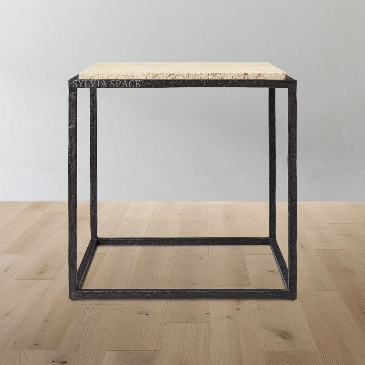 Salvador Stone Square Side Table