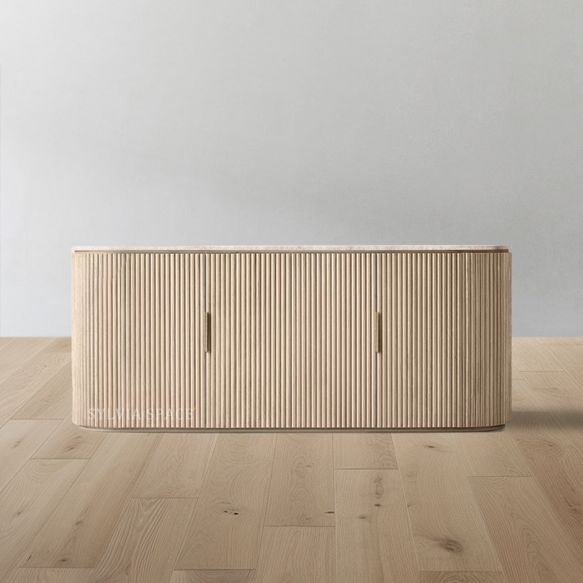 Byron Emperador 4-door Sideboard