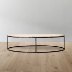 Salvador Stone Round Coffee Table