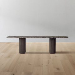 Mulholland Stone Rectangular Dining Table