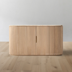 Byron Emperador Double-Door Sideboard