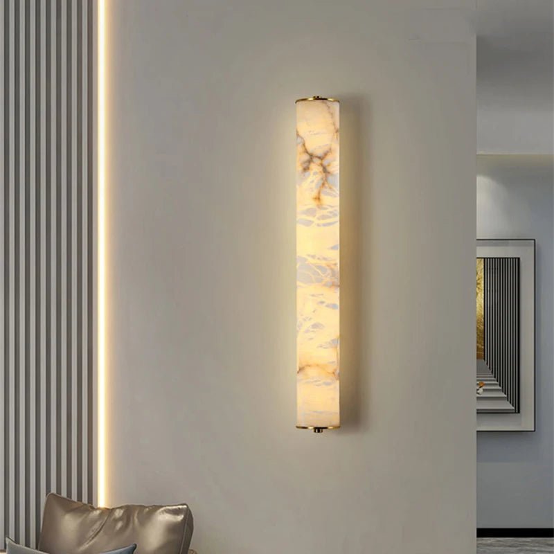 Ethereal Alabaster Wall Lamp