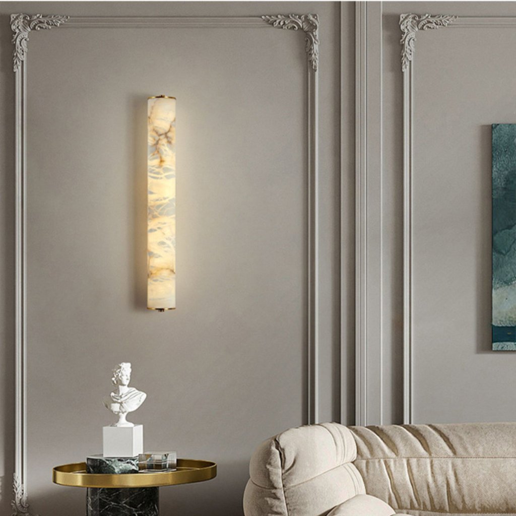 Ethereal Alabaster Wall Lamp