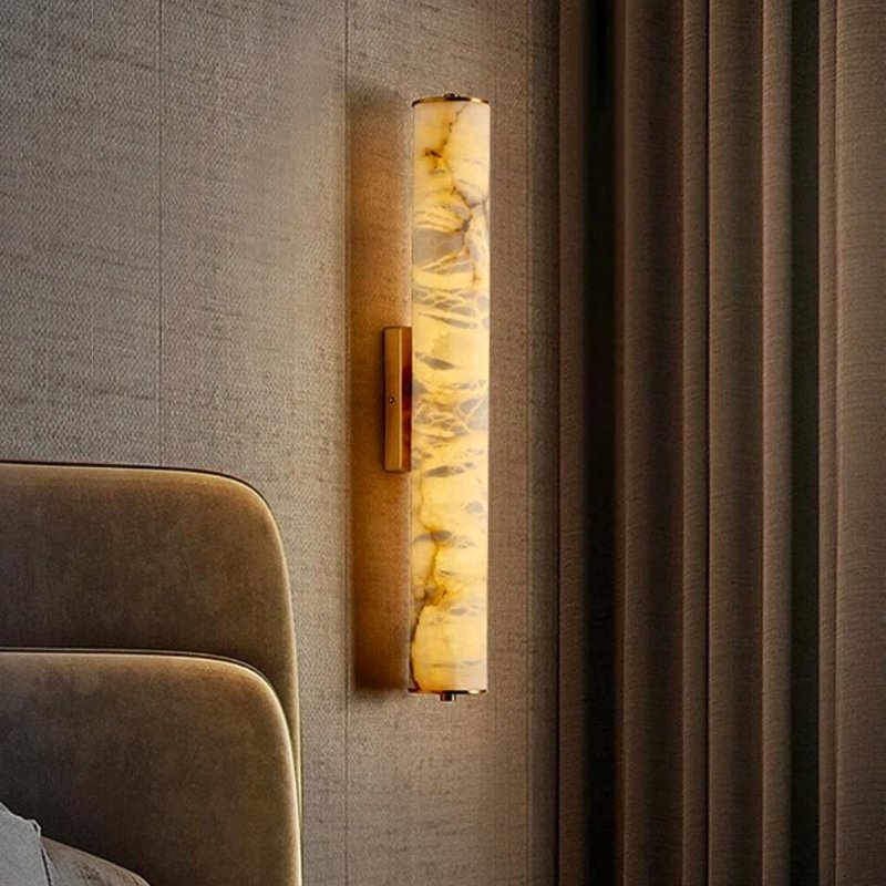 Ethereal Alabaster Wall Lamp