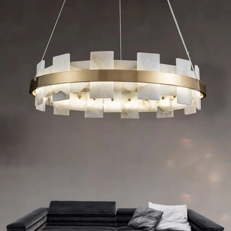 Rolantis Alabaster Chandelier Light