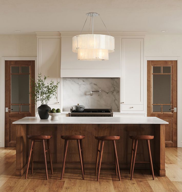 Willamette 32" Double Tier Crystal Chandelier