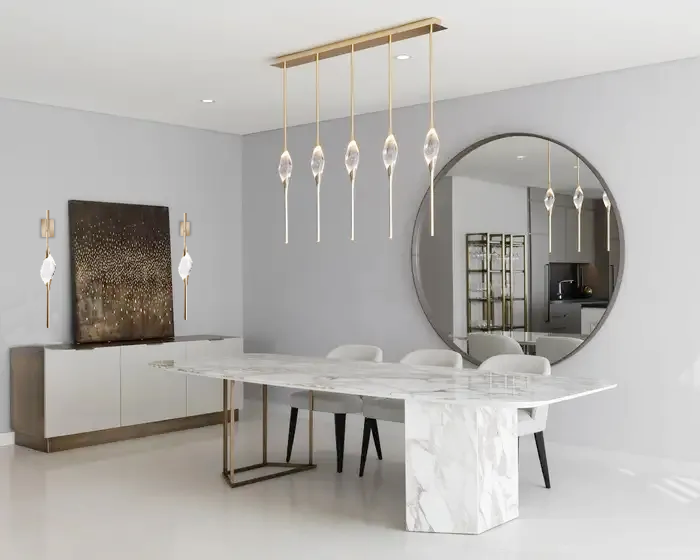 PEZEO CRYSTAL Long Chandelier L51'' 59''PEZZEO CRYSTAL Long Chandelier L51'' 59''